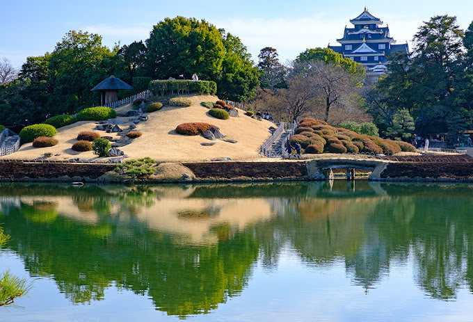 🎌日本🎌 【現貨▪️即寄】岡山県 後樂園 五百円金銀雙色紀念幣【RingForest 雜貨屋】