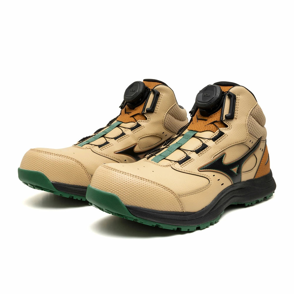 🎌日本直送🎌【預訂商品】 mizuno 限定 BOA (有筒) 防滑工作鞋 地盤工地廚房運輸搬運車房維修 JSAA JIS