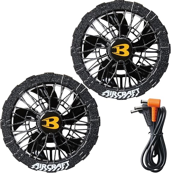 😍 日本直送 日本質素 珍珠黑色 空調服風扇 24v 超涼大風 💪🏻