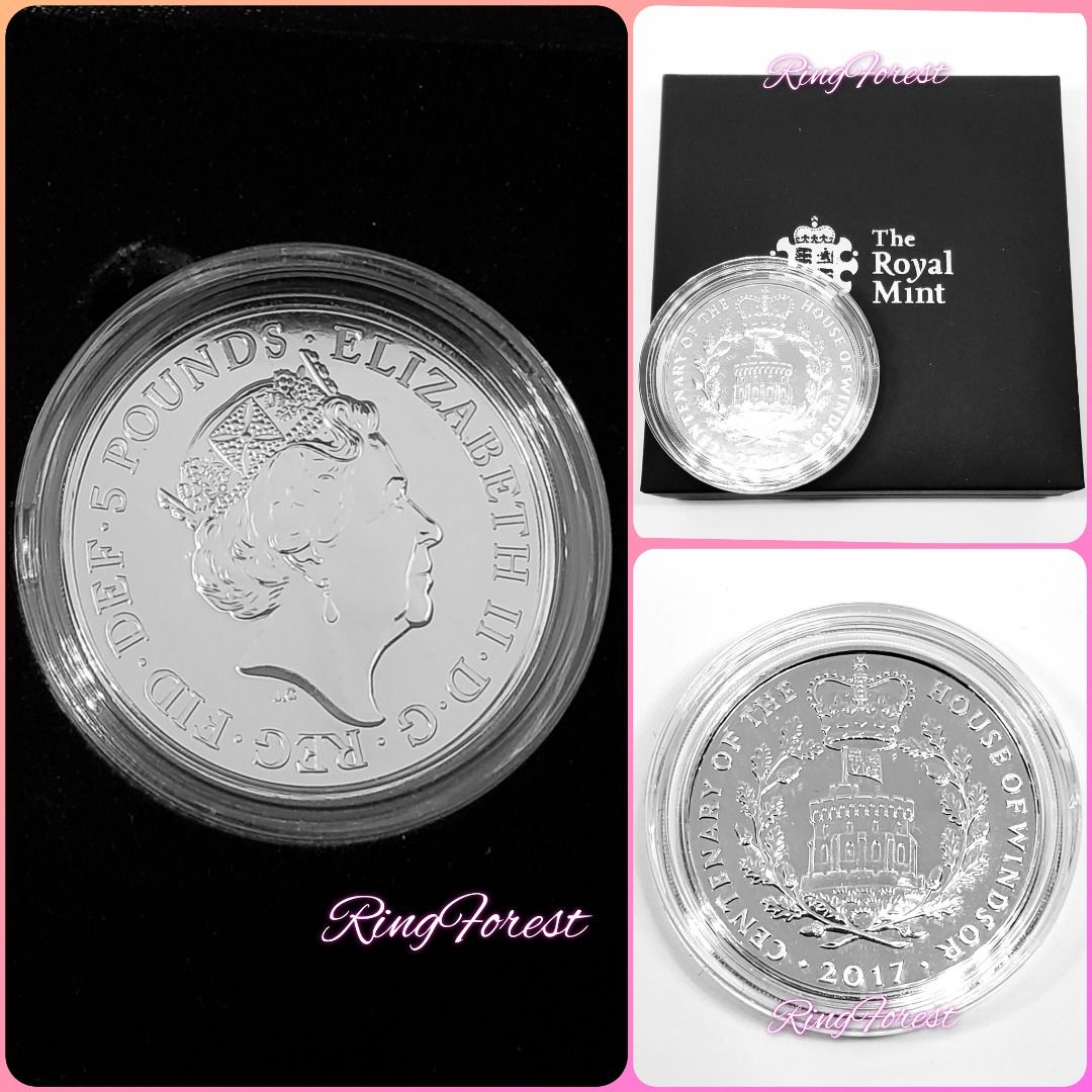 英國直送【現貨▪️即寄】皇家鑄幣廠95歲生晨女皇紀念幣 📢 現貨 女皇頭RingForest英女皇皇家皇室