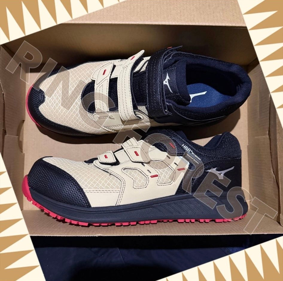 【訂貨】Mizuno 限量版 HBR防水💦 防滑 安全工作鞋(無筒)