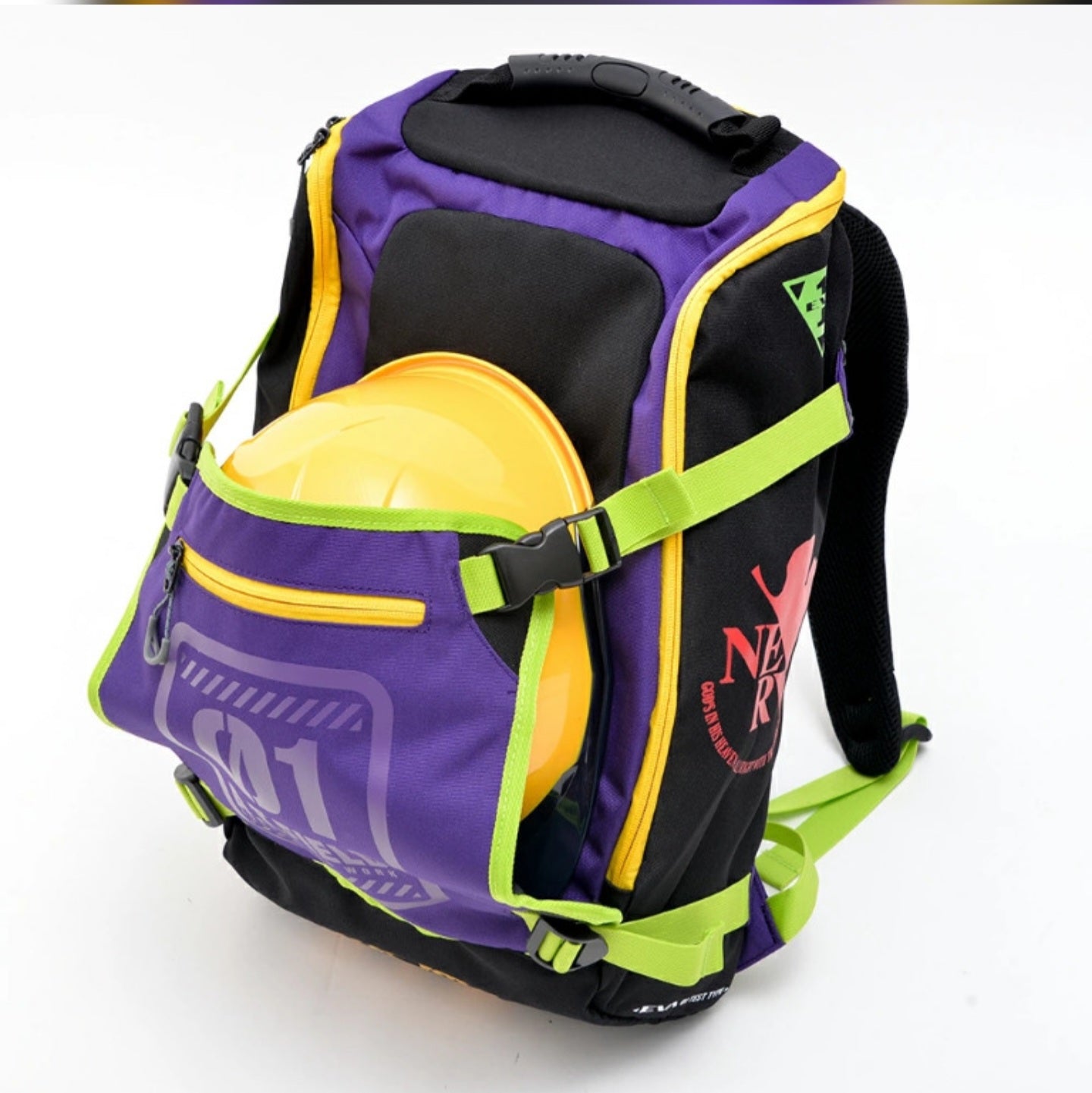 🎌Direct delivery from Japan🎌 Red Neon Genesis Evangelion multifunctional work backpack outdoor outdoor hiking work agronomic site construction site decoration EVA EVANGELION RingForest