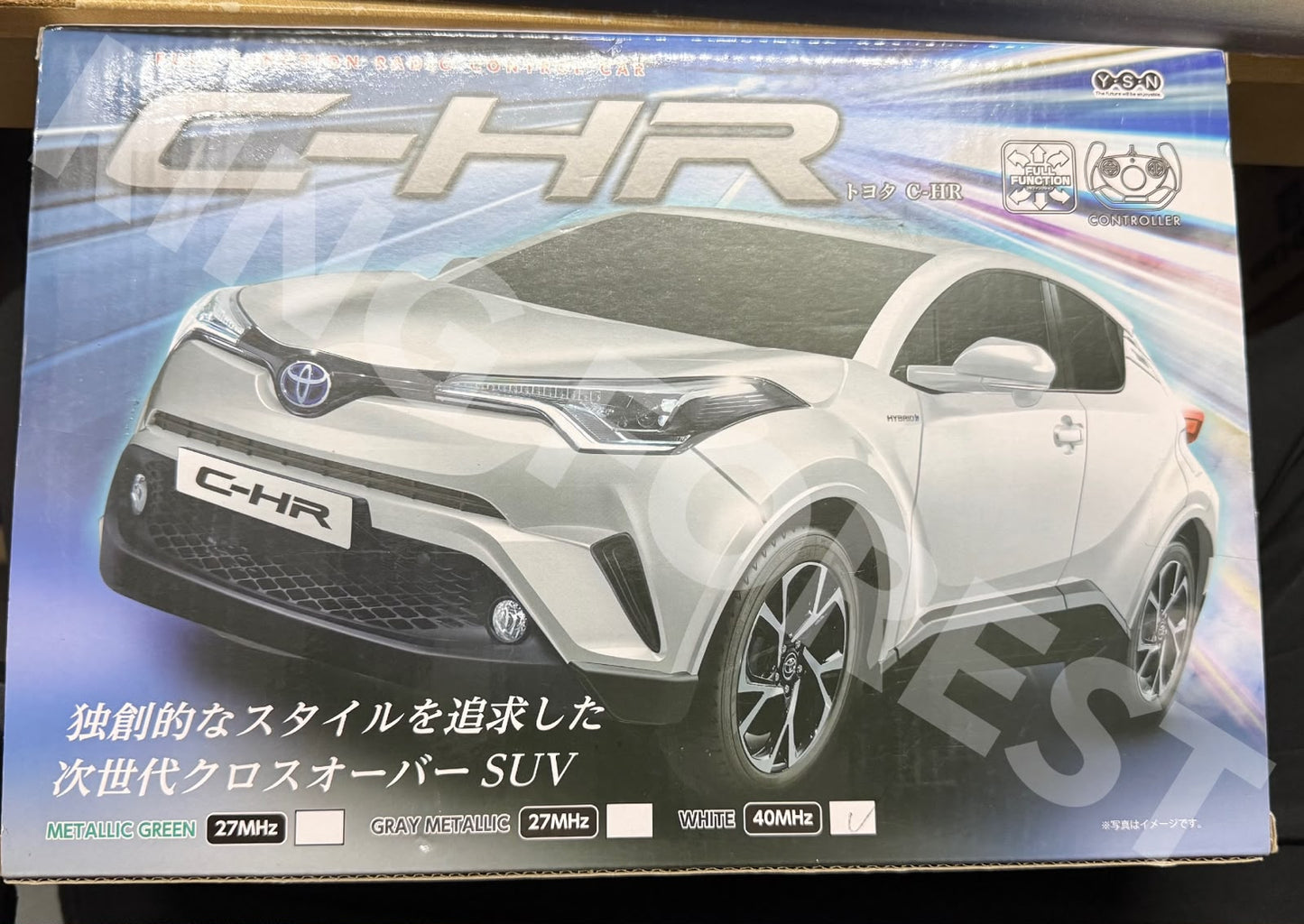 🎌日本直送【現貨📦即寄】全新未拆 搖控車 正版 豐田 Toyota 白色 C-HR ❤️