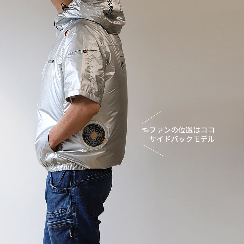 🎌日本直送 ❄️現貨📦即寄❄️ Burtle M L 限定銀色 ❄️空調服 風扇衫 背心 防曬 輕撥水 防中暑 AC2096L