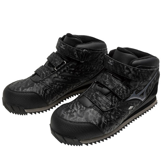 日本直送 【現貨 即寄】Mizuno 全黑版防水防雪防滑安全鞋 27.5cm US10 EU44 美津濃