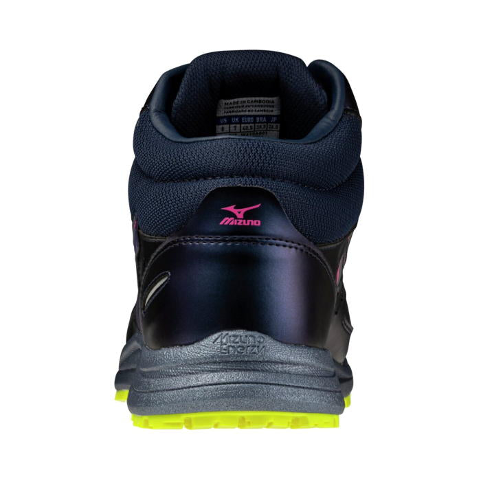 日本【訂貨】mizuno 限定色 黑紫 BOA 防滑安全工作鞋 地盤工地廚房運輸搬運車房維修 JSAA JIS