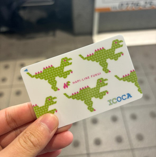 🎌日本🎌福井県限定卡【現貨 即寄】 ICOCA SUICA 全日本可用 紀念收藏車票 西瓜卡 RingForest