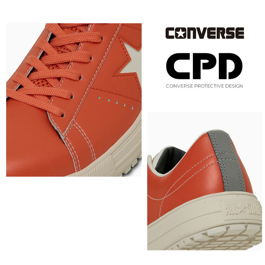 🎌日本 限定 📢訂貨 Converse 橙色 防滑安全工作鞋