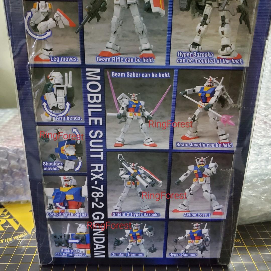 New red movable Gundam limited edition directly sent from Japan RX78/CA for Masakasper, Kiri's Ambition Kilian's Ambition Gundam Gundam Collection