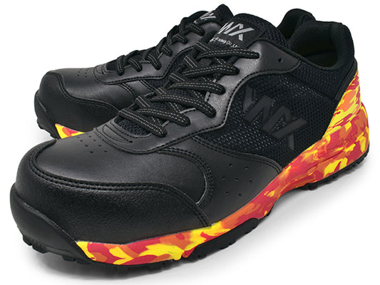 🎌日本【現貨📦即寄】ASICS WX 黑色 26cm US8.5 EU42 26.5cm US9 EU42.5 安全鞋 超輕巧耐油消臭 JSAA A級防滑靴 地盤工地廚房運輸搬運車房維修出行街 War game RingForest