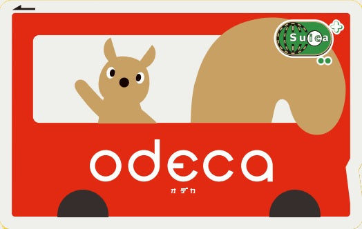 🎌Japan🎌Odeca Miyagi Prefecture East Japan SUICA commemorative collection ticket watermelon card RingForest available all over Japan