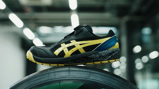 🎌日本直送 📢訂貨 asics 黑雙色BOA 防滑鞋 🌎環保減排 第三代🚗賽車場專用防滑工作鞋