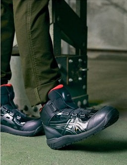 🎌日本🎌 直送 【限時預訂】限定蛇皮紋 ASICS BOA 防滑安全工作鞋 CP304