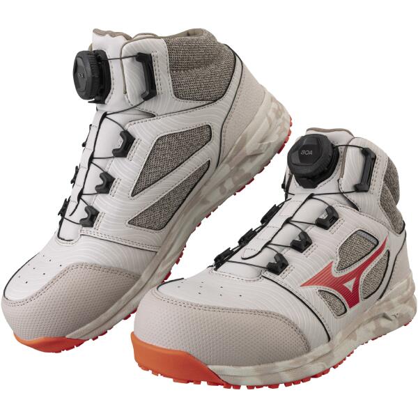 🎌Japan🎌 Direct delivery of Mizuno BOA swivel buckle marble Mizuno safety mid-calf work shoes📢Order