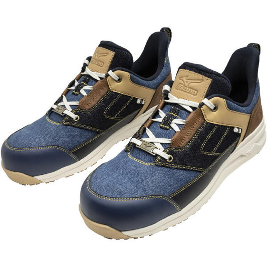 🎌日本🎌 直送 📢預約訂貨 MIZUNO 日本製牛仔布3.0 防滑安全工作鞋