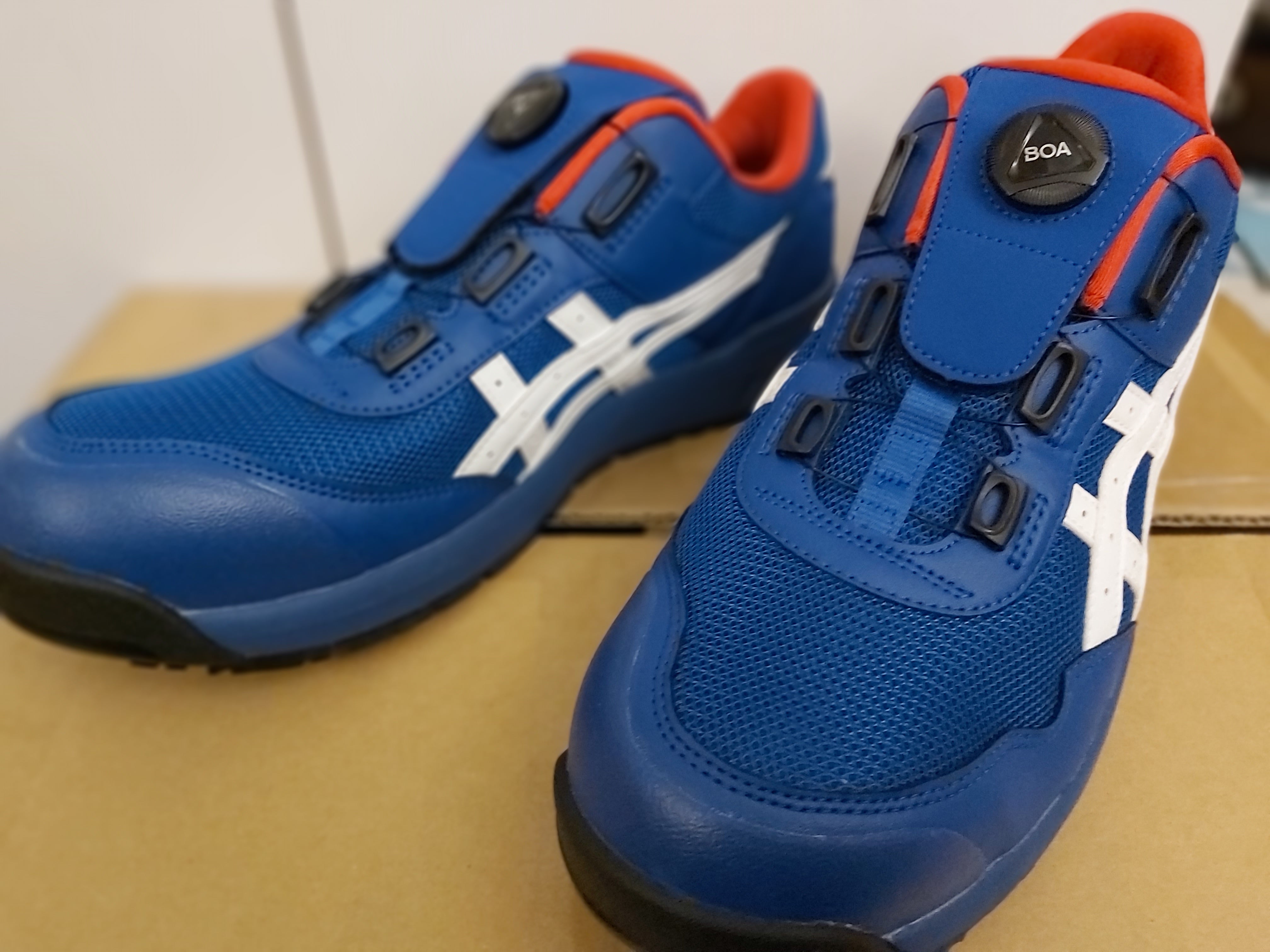 日本 日版 【現貨▪️即寄】ASICS BOA旋轉扣 防滑安全工作鞋 27.5cm US10 EU44 超輕舒服 CP209