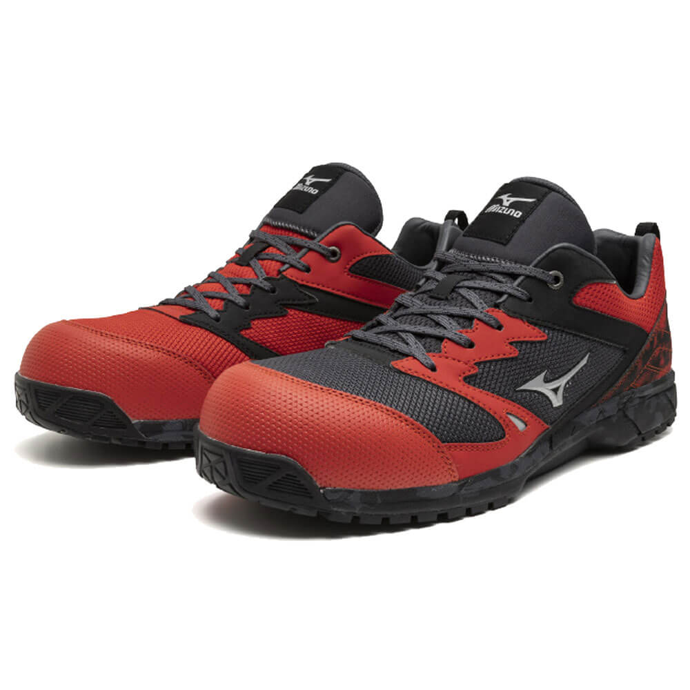 🎌Japan🎌 Direct delivery to MIZUNO limited edition red and black anti-slip safety work shoes📢Reservation order