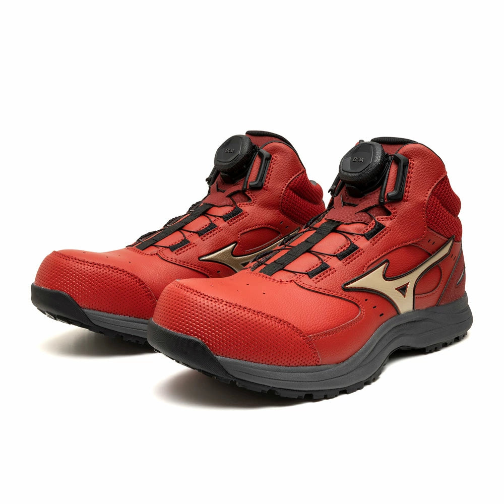 Japan [Ready stock▪️Ready to ship] ASICS BOA twist buckle Magma Magma 27.5cm US10 EU44 anti-slip safety work shoes site construction site kitchen transport truck room maintenance CP304 JSAA JIS