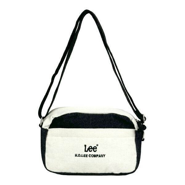 🇯🇵日本直送 📢訂貨 LEE 直條紋 刺繡 LOGO 黑白色行街袋