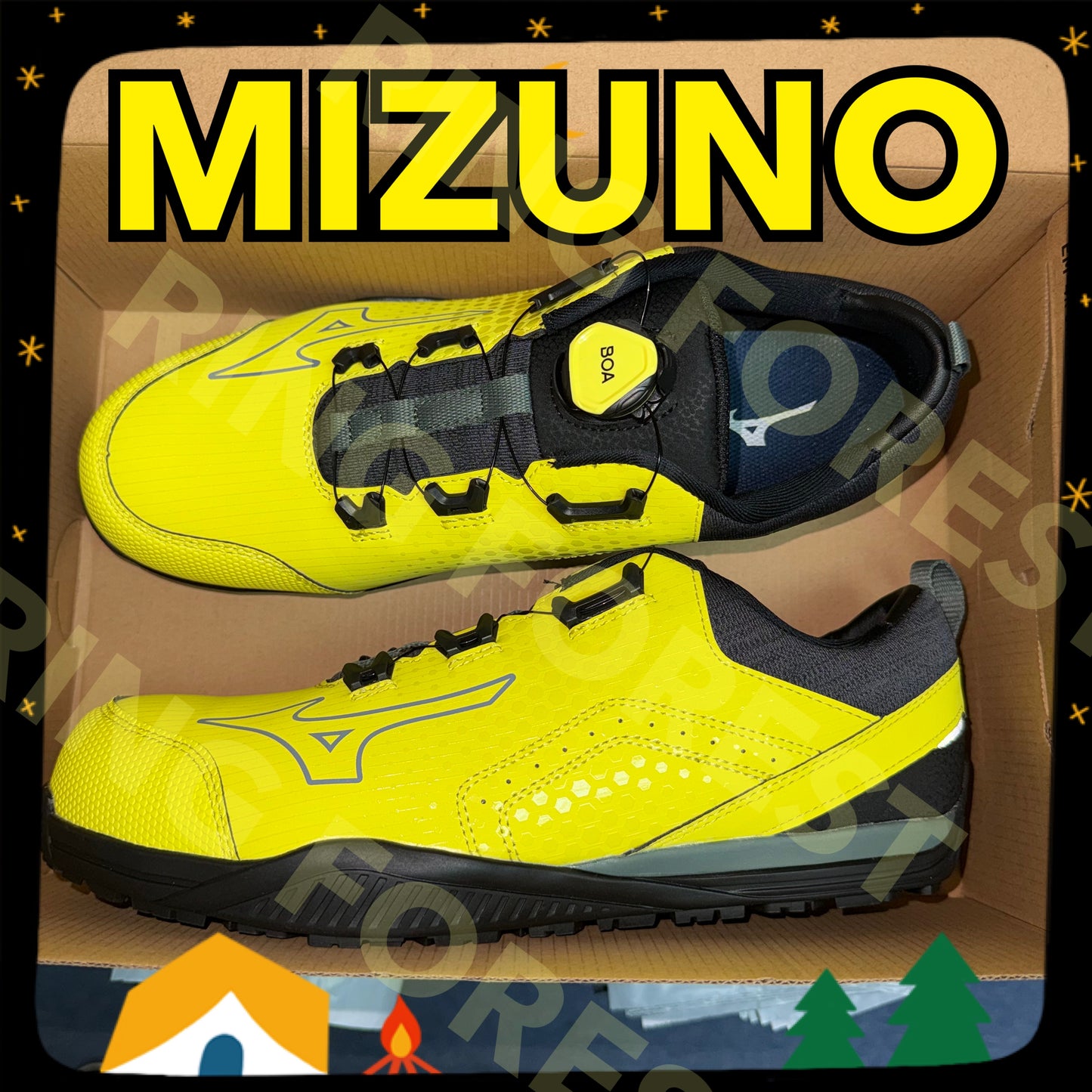 🎌日本🎌 直送 📢訂貨 MIZUNO BOA  顯細防滑安全工作鞋