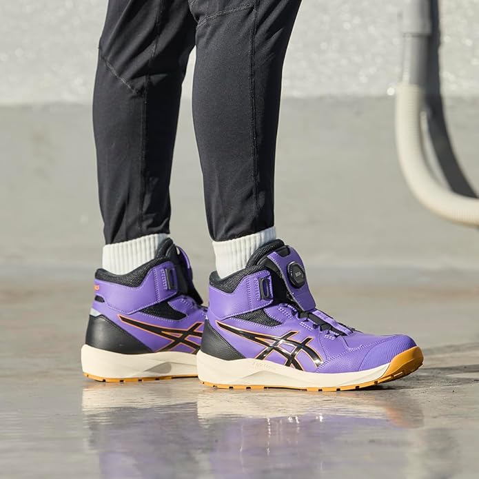 🎌日本直送 【訂貨】ASICS 新款限定 紫 BOA 防滑安全工作鞋  CP314 RingForest 有🚺女鞋細碼 22.5cm~30cm