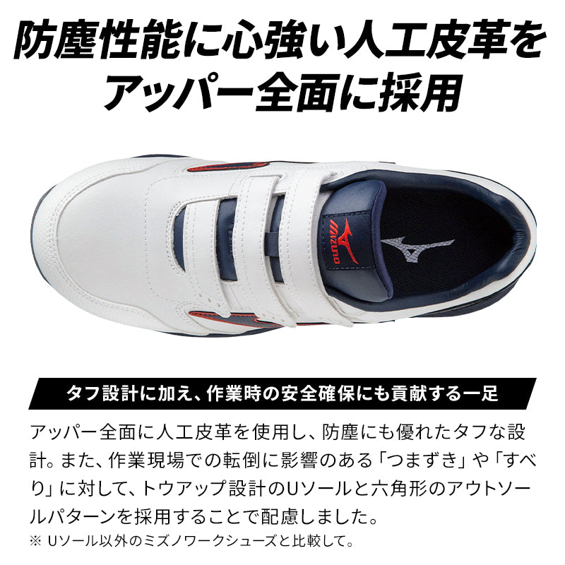 🎌日本🎌 直送 MIZUNO 魔術貼防滑安全工作鞋 有女SIZE 📢訂貨