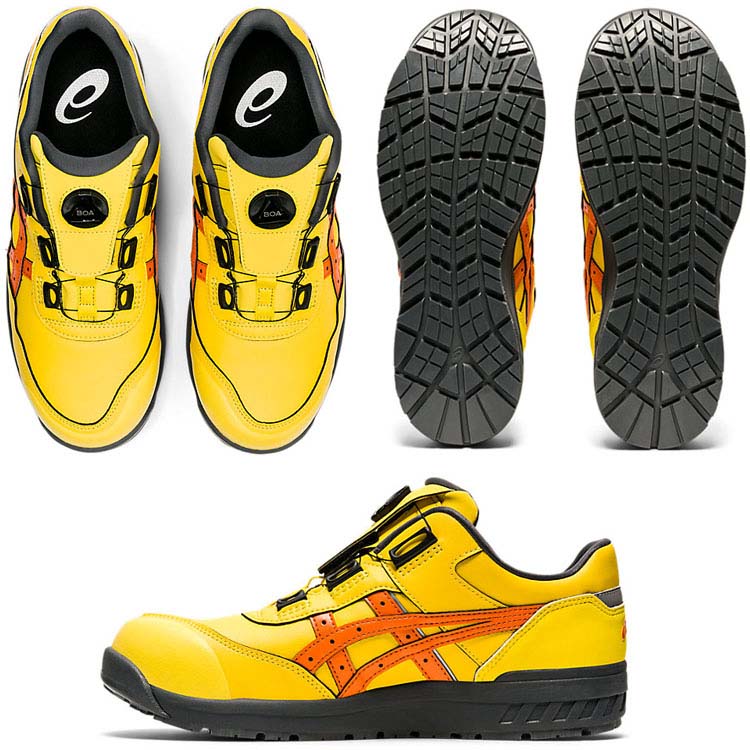 🎌日本直送【訂貨】ASICS 安全鞋 BOA旋扣 防滑鞋 黃色 白色 黑色 CP306