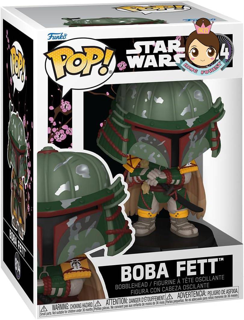 🎌日本直送 📣 現貨📦即寄 限定 Star Wars 日本戰國武士 Boba Fett 波巴費特 Funko Pop