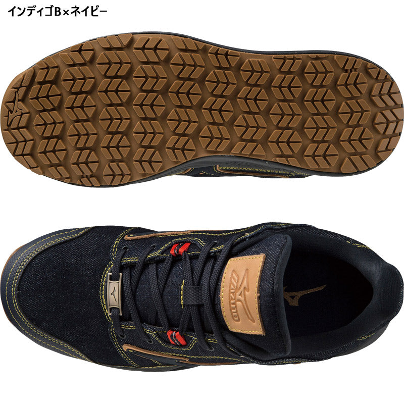 🎌日本🎌 直送 MIZUNO 限定日本製牛仔布防滑安全工作鞋 📢預約訂貨
