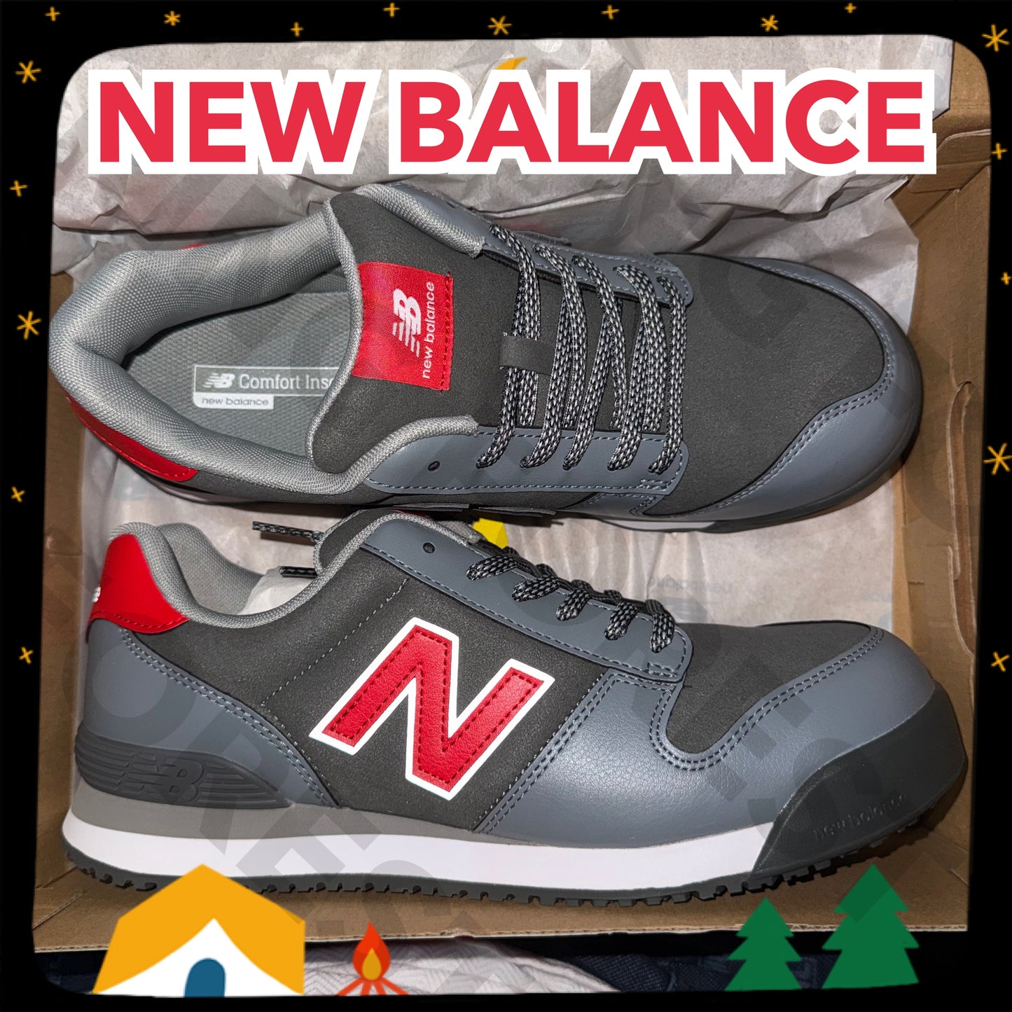 Order New Balance safety non-slip work shoes directly from Japan