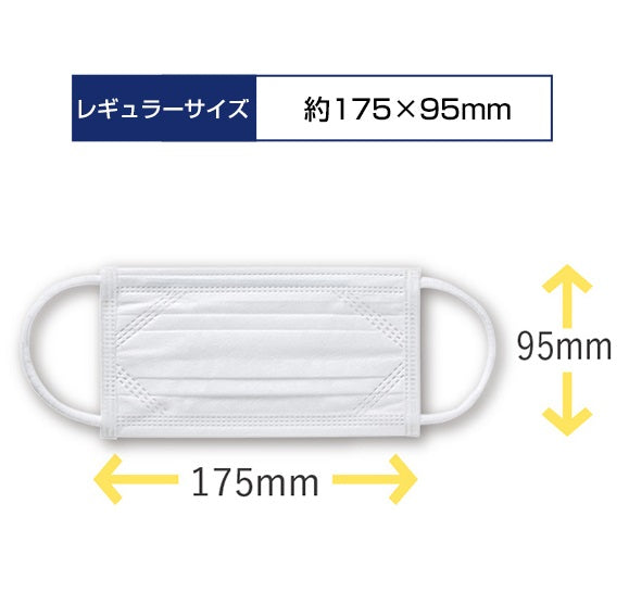 🎌Direct delivery from Japan🎌 [Ready stock🔸️Send immediately] BMC three-proof sanitary mask BFE, PFE, VFE ≥ 99% 60 pieces per box