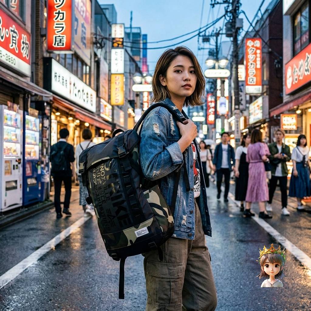 🎌日本 【現貨📦即寄】 迷彩色 ALPHA工業 防潑水濺 戶外背囊 Ipad袋 notebook袋