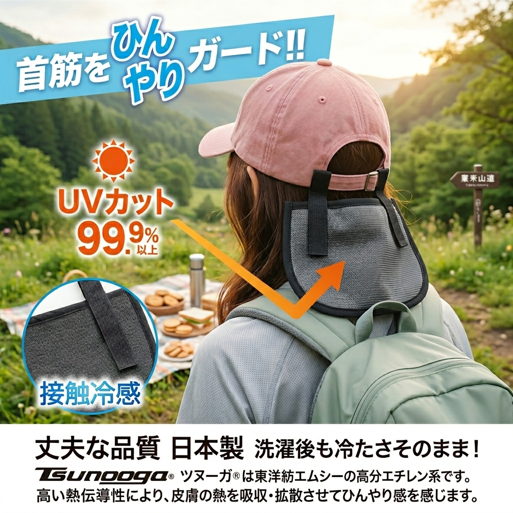 🎌日本製 【現貨▪️即寄】防曬UV接觸冷感遮陽布