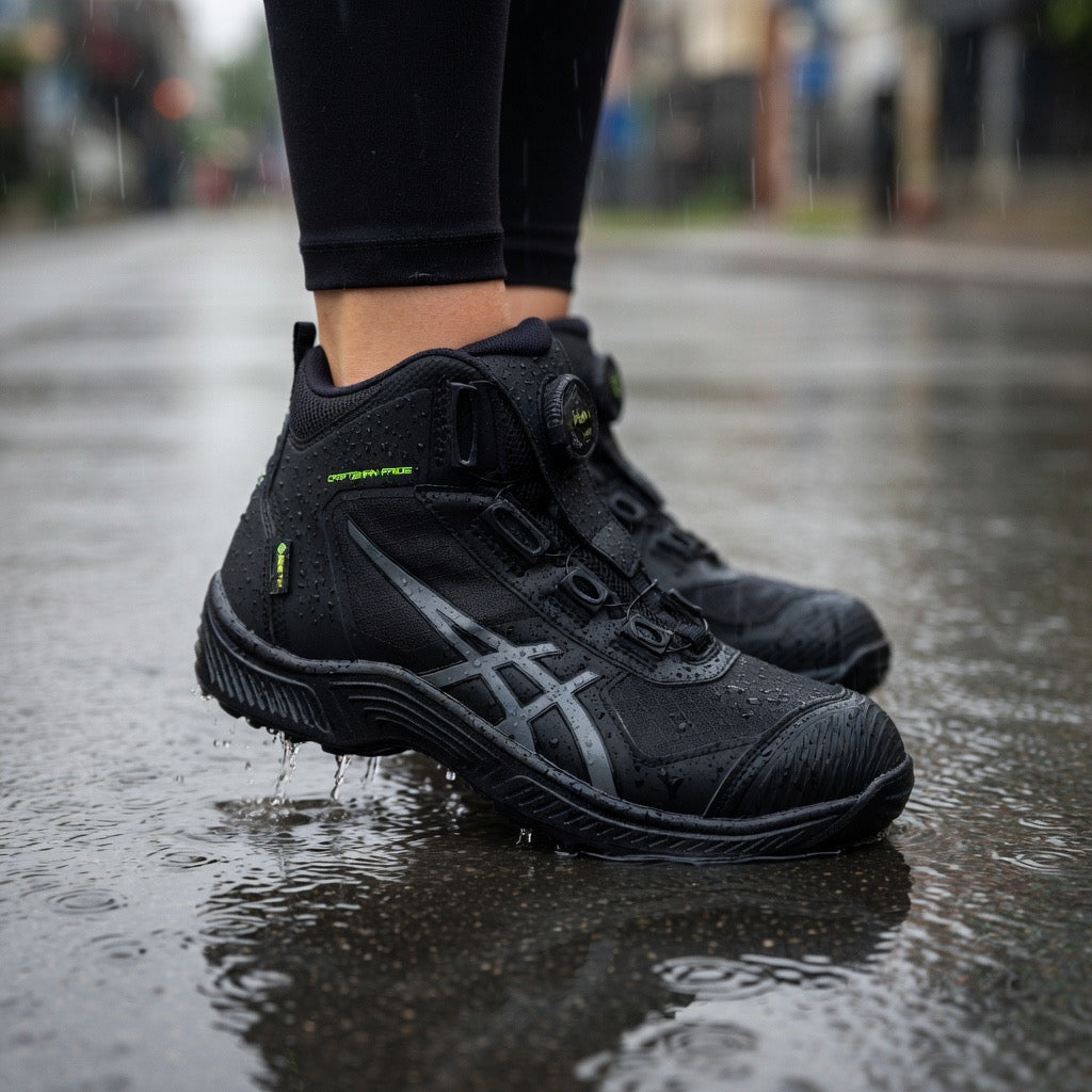 🎌日本直送 📢訂貨 ASICS Gore-tex 新款防水超輕防滑安全工作鞋 CP604 有🚺女鞋細碼 22.5-30cm