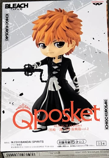 🎌日本🎌 全新未拆盒 千年血戰篇 黑崎一護 Q posket vol.2