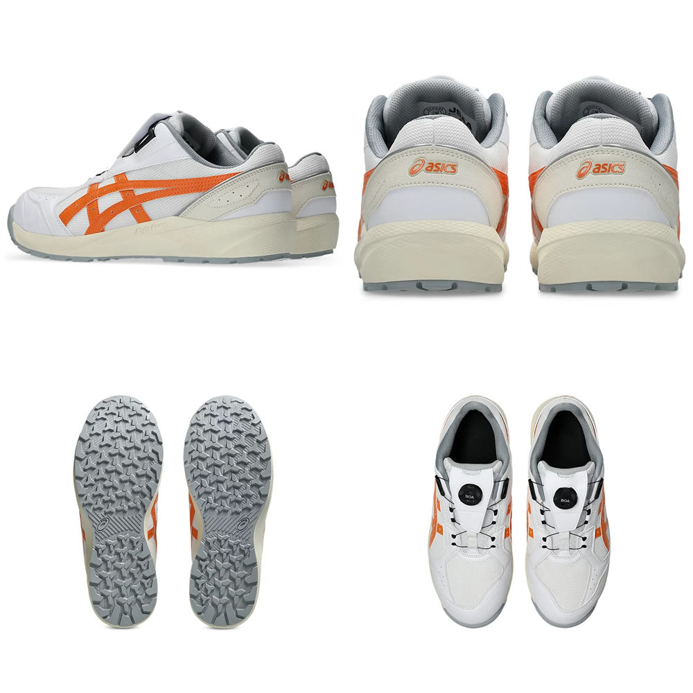 🎌Japan🎌 Direct delivery of ASICS BOA white anti-slip safety work shoes📢Order CP214 RingForest