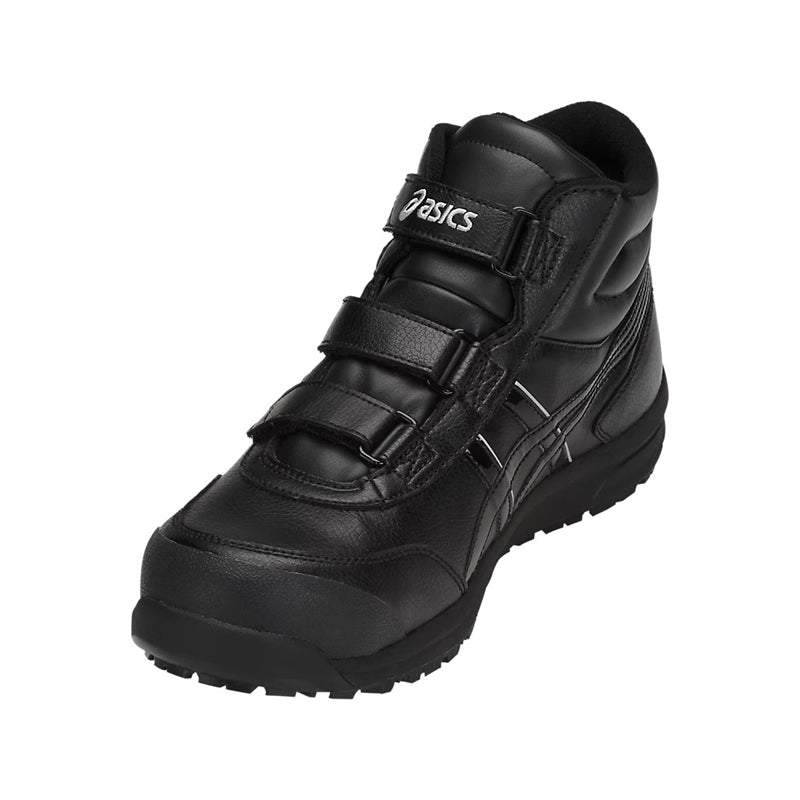 🎌Japan [Order] ASICS all black anti-slip safety shoes mid-tube CP302