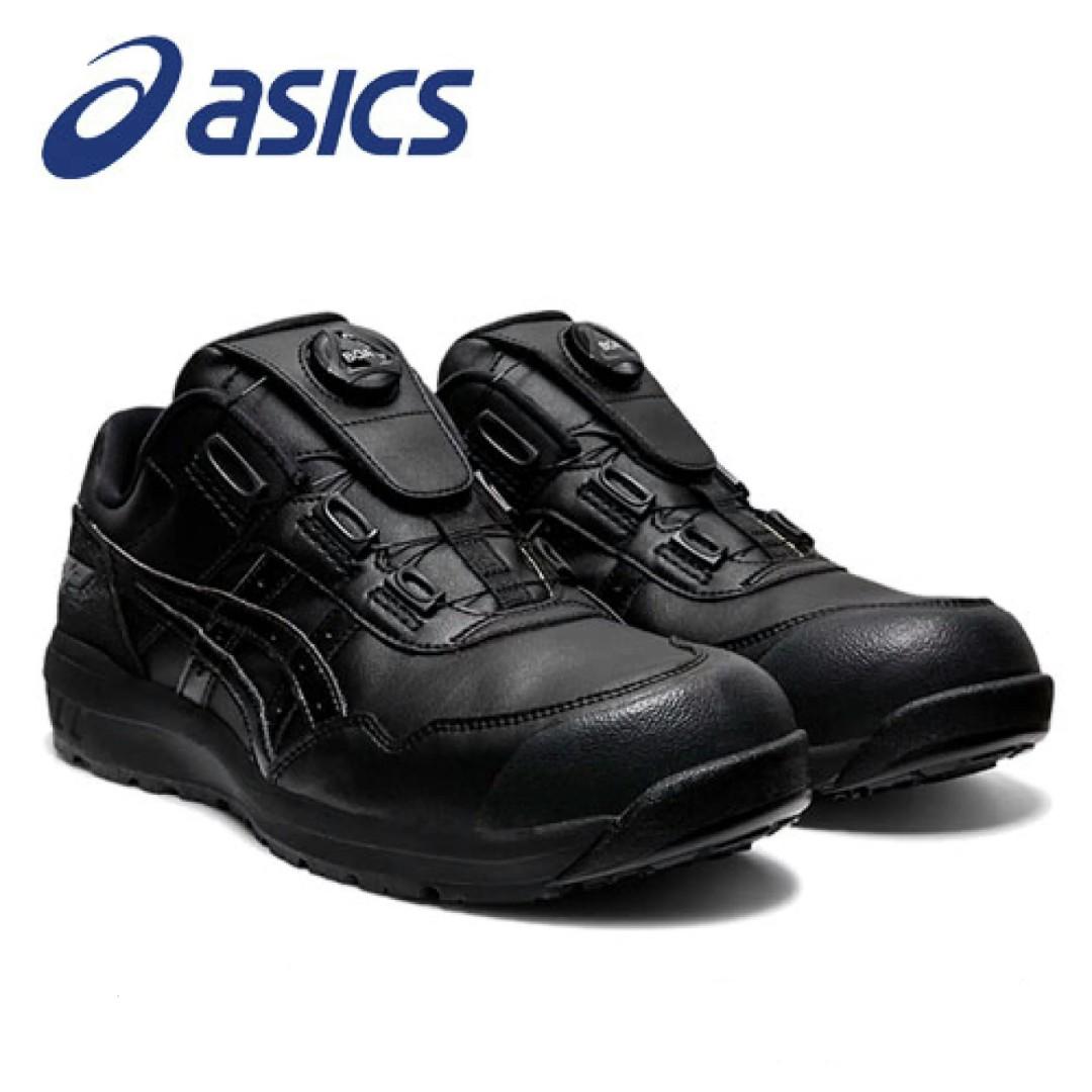 Japan [Order] ASICS safety shoes BOA twist buckle anti-slip shoes black cp306