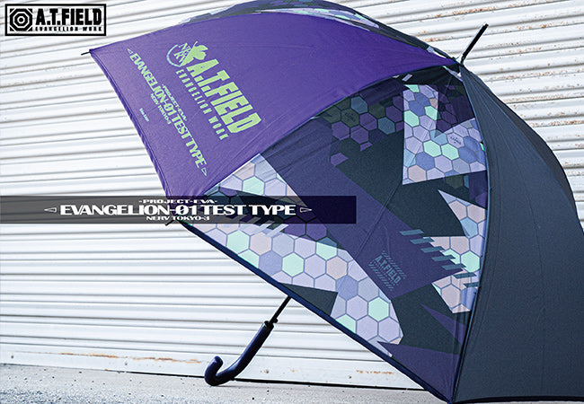 🇯🇵Ship directly from Japan📢Ready stock EVA wind-resistant💦️Super water-repellent☔️8-bone umbrella to cover defects RingForest EVA Evangelion Neon Genesis Evangelion