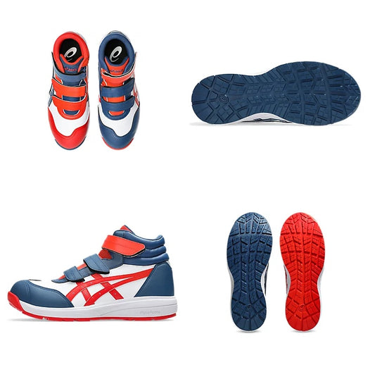 🎌日本直送 📢 【限時預訂】限定獨立雙色 ASICS 防滑工作鞋