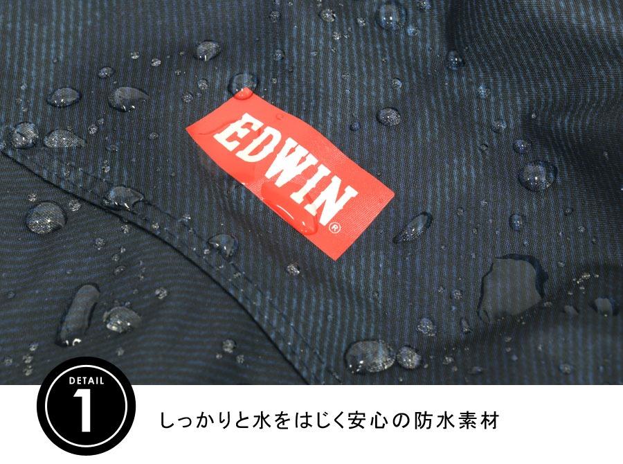 🎌Japan【Ready stock▪️Immediate shipment】EDWIN ☔️Waterproof🌦Windproof light jacket🧥+Waterproof pants blue green M medium green size L🚴‍♂️