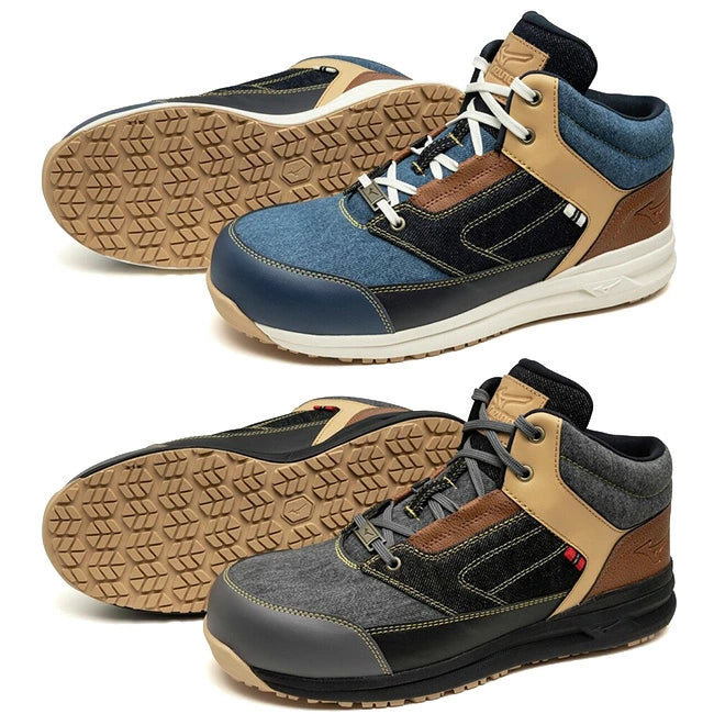 🎌日本🎌 直送 📢預約訂貨 MIZUNO 日本製牛仔布 3.0 (有筒) 防滑安全工作鞋