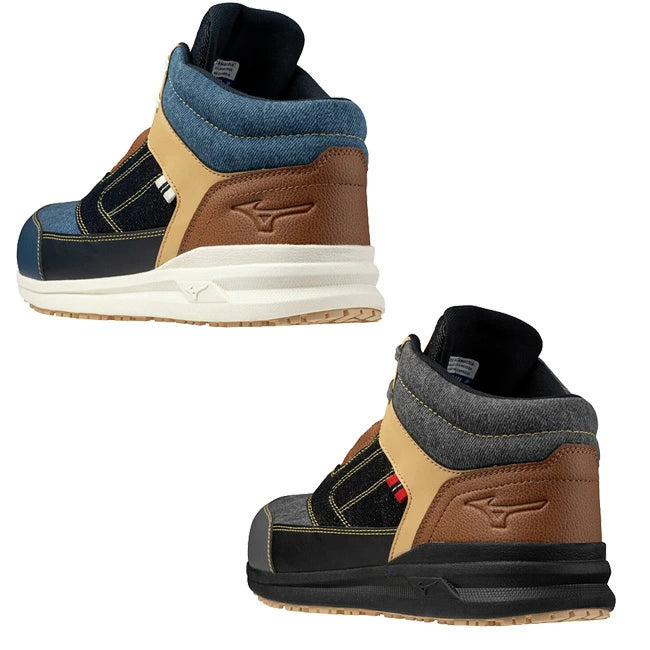 🎌日本🎌 直送 📢預約訂貨 MIZUNO 日本製牛仔布 3.0 (有筒) 防滑安全工作鞋