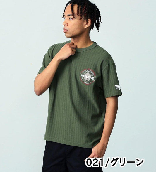 Direct shipping from Japan [Order] AVIREX 100% cotton military T-Shirt
