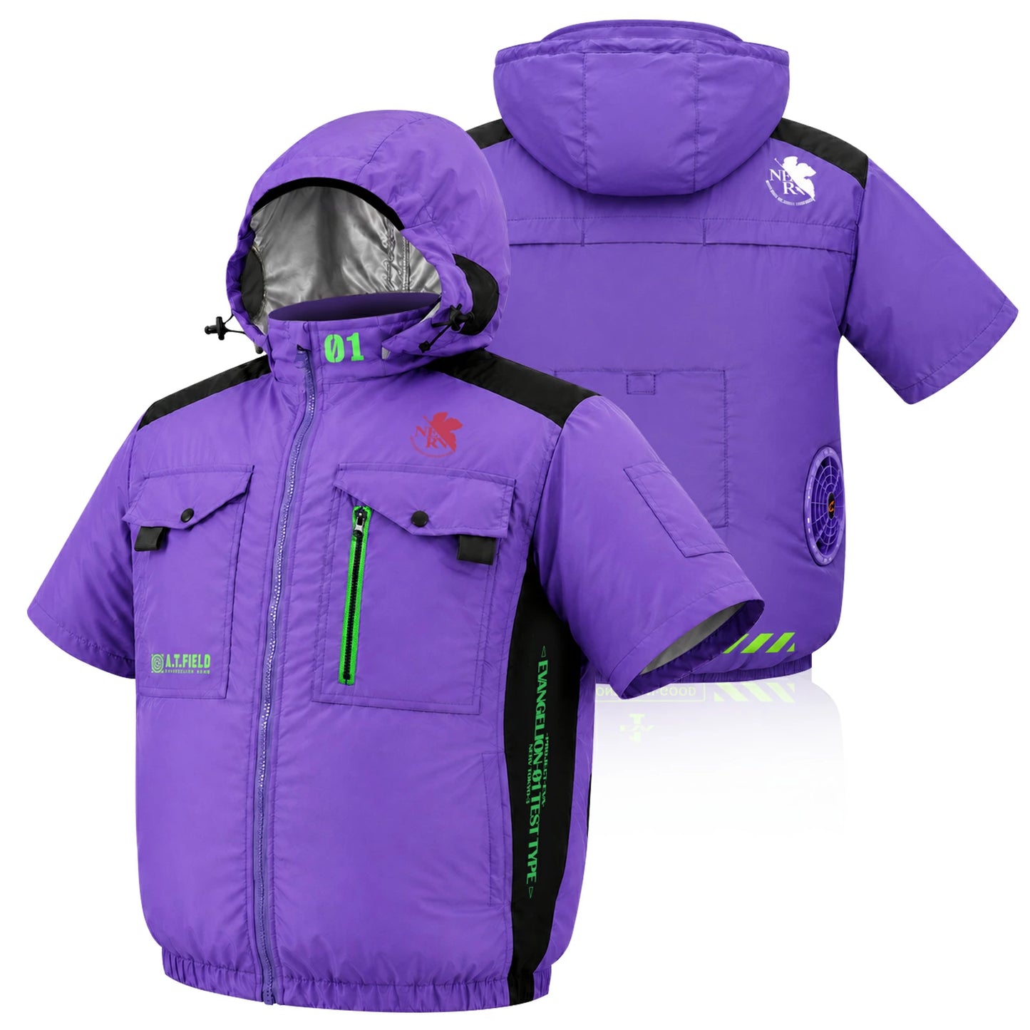 🎌日本直送 ❄️訂貨📦❄️EVA 新世紀福音戰士 下腰位❄️空調服 風扇衫 防曬 輕撥水 防中暑