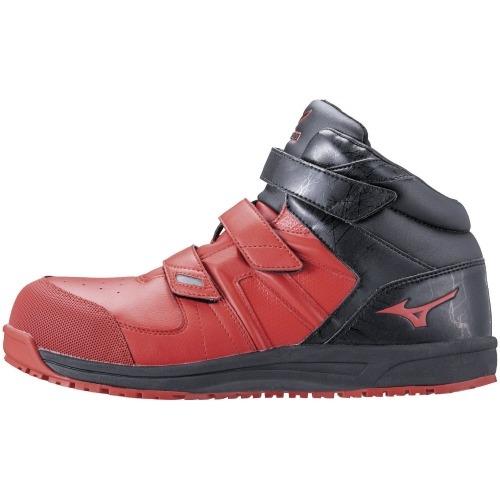 Direct delivery from Japan【Ready stock▪️Immediate shipment】Mizuno Mizuno Velcro anti-slip anti-oil mid-calf safety work shoes US9 26.5cm EU42.5