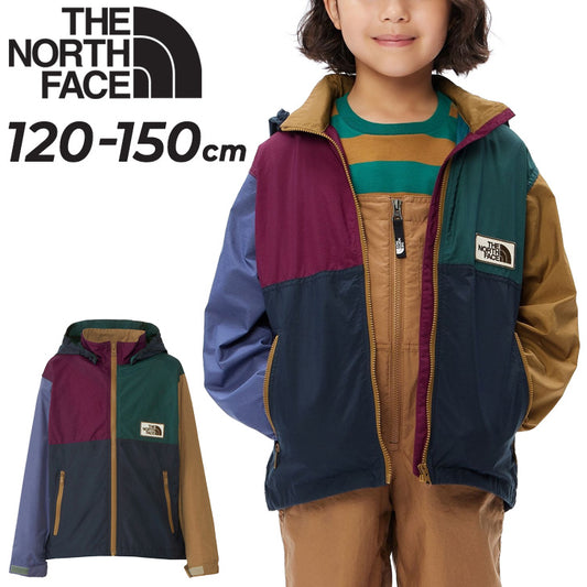 🎌Ship directly from Japan [Order] The North Face Color Block Water Splash Kids Jacket