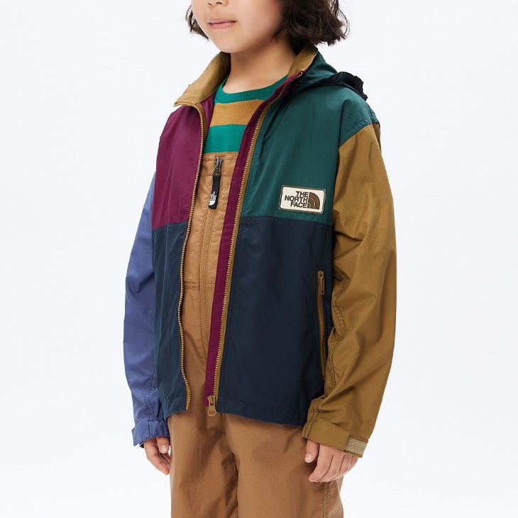 🎌Ship directly from Japan [Order] The North Face Color Block Water Splash Kids Jacket