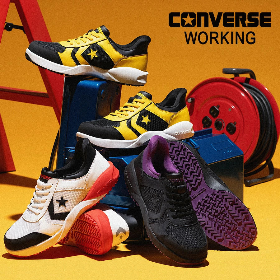 🎌Japan [Order] Converse Velcro anti-slip safety work shoes