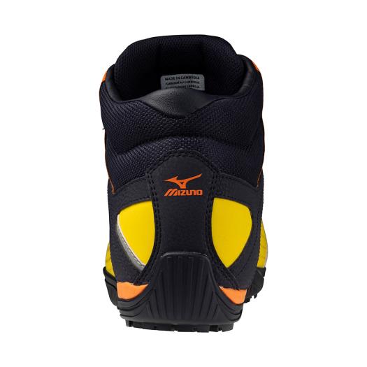 日本【訂貨】mizuno BOA  芒果黃 防滑安全工作鞋 地盤工地廚房運輸搬運車房維修 JSAA JIS